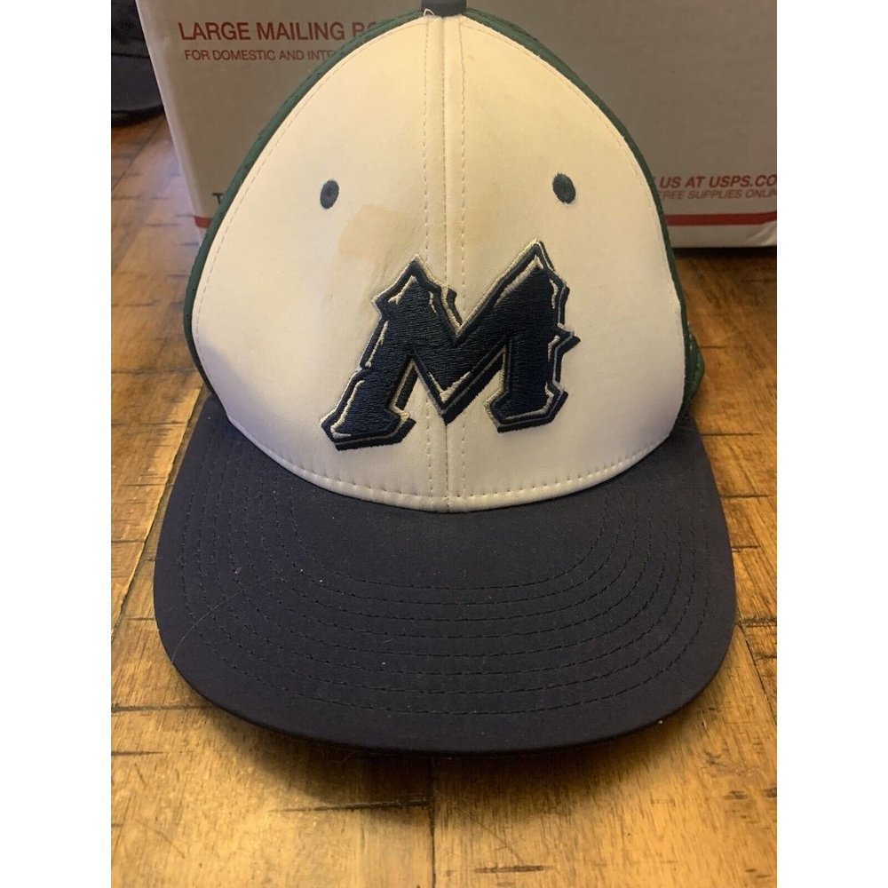 The Game Pro M Embroidered Logo Fitted Ball Cap Hat